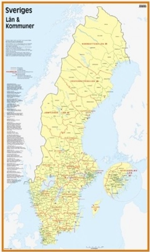 Sverige / Vandra i Sverige - vackert och naturskönt landskap